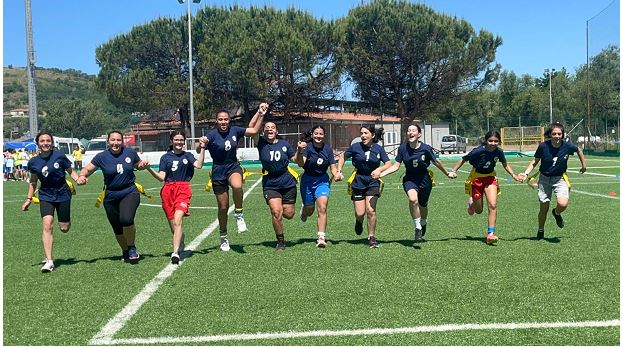 L’Istituto Comprensivo “Moscati” di Benevento ha rappresentato la Campania alla fasi nazionale dei Campionati studenteschi di Tag Rugby