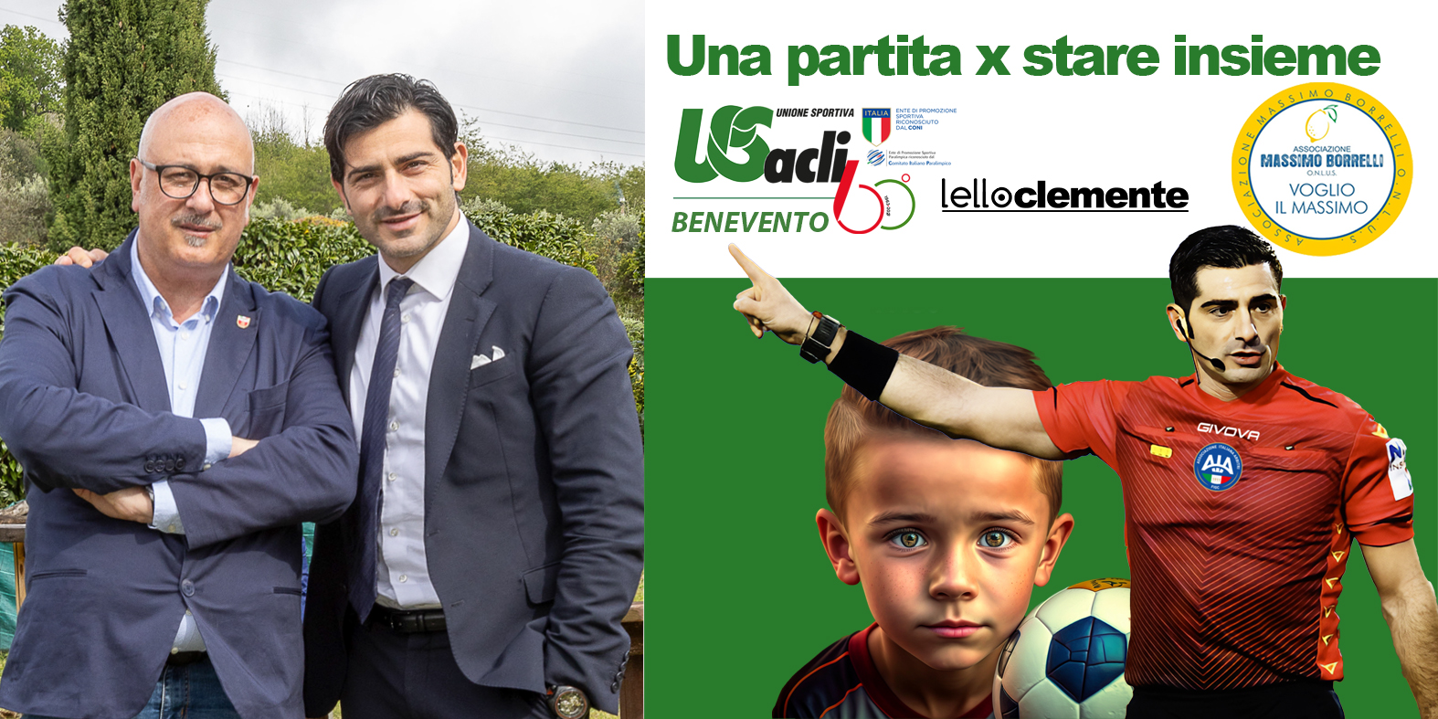 “Una partita x stare insieme”: in Valle Caudina una due giorni di sport e beneficenza