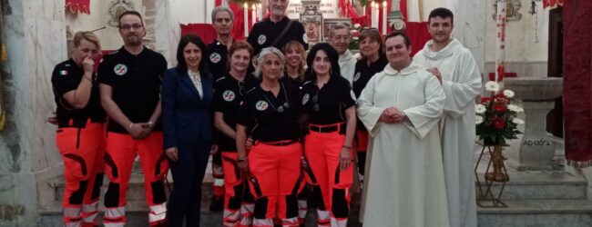 A San Giovanni di Ceppaloni prosegue il novenario, il parroco ha benedetto le istituzioni locali, l’Anpas ed i Medici