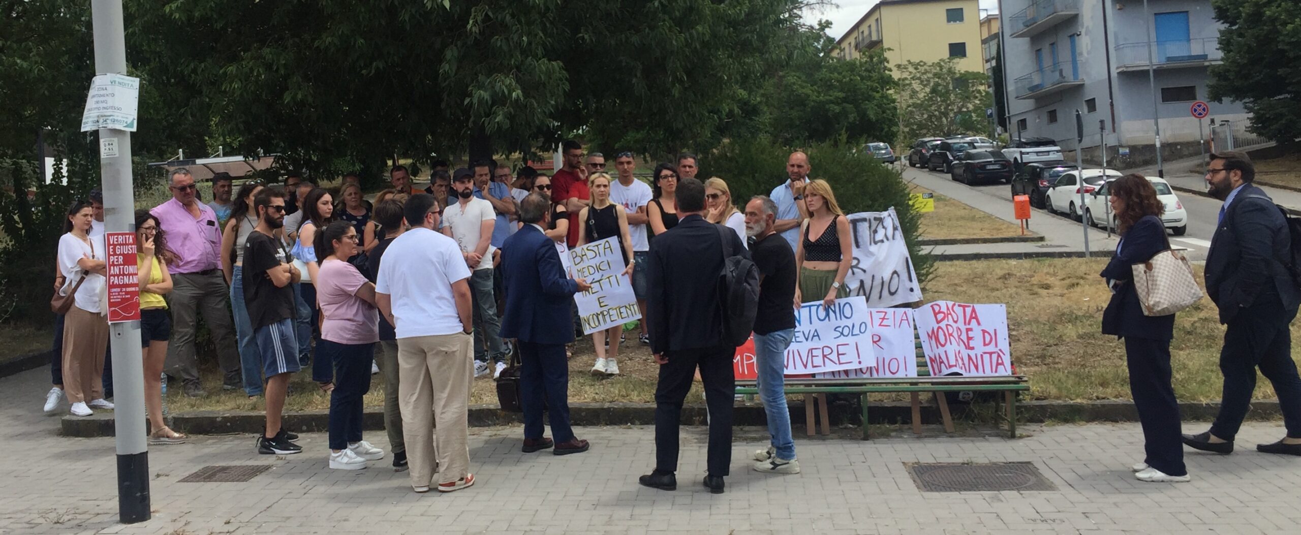 Caso Pagnano, oggi nuova udienza e sit-in dinnanzi al Tribunale di Benevento