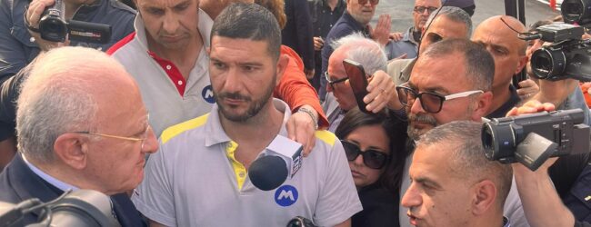 Vertenza IIA, De Luca a confronto con i lavoratori