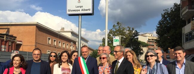 Benevento, inaugurato il piazzale “Giuseppe Alberti”. Mastella annuncia candidatura della città a Capitale italiana del Libro 2025