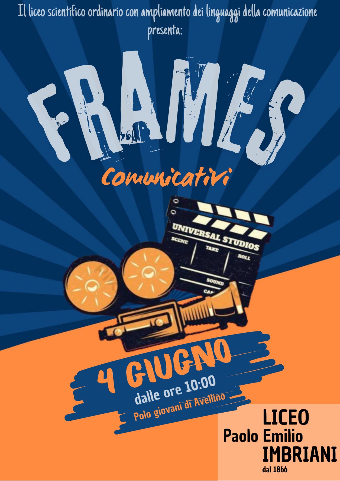 Avellino| Il liceo “Imbriani” presenta “Frames comunicativi”, appuntamento al Polo Giovani