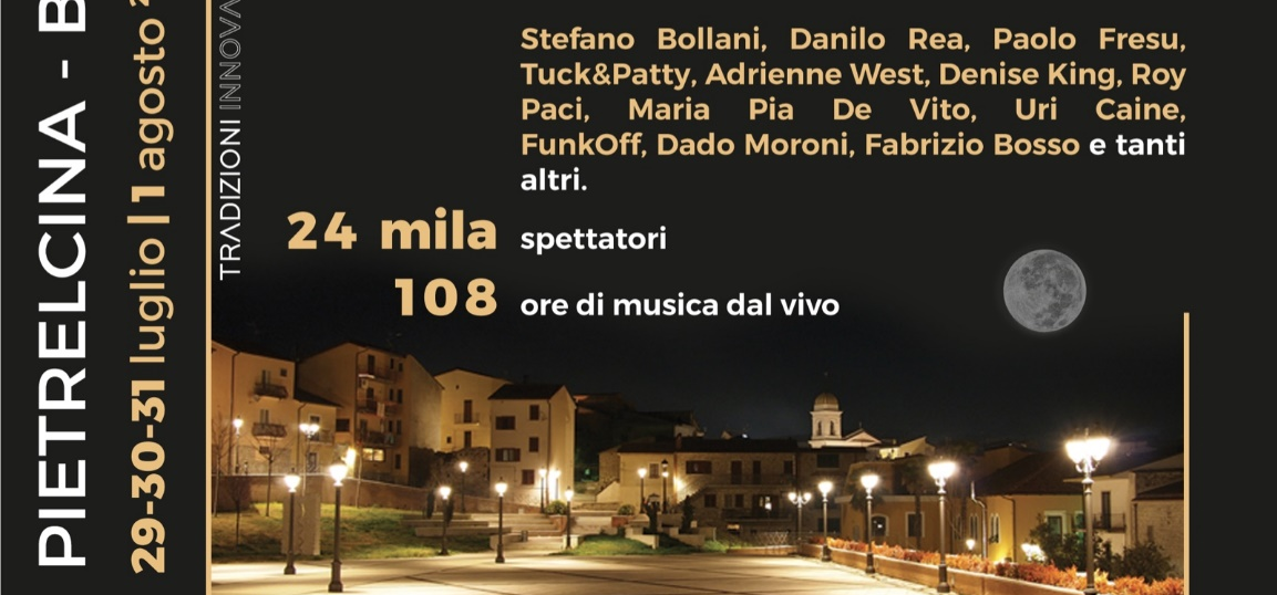 “Jazz sotto le stelle Pietrelcina” compie 20 anni: edizione 2024 con tanti artisti