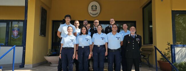 Stage formativo degli Allievi Commissari della Polizia Penitenziaria al Comando Provinciale dei Carabinieri