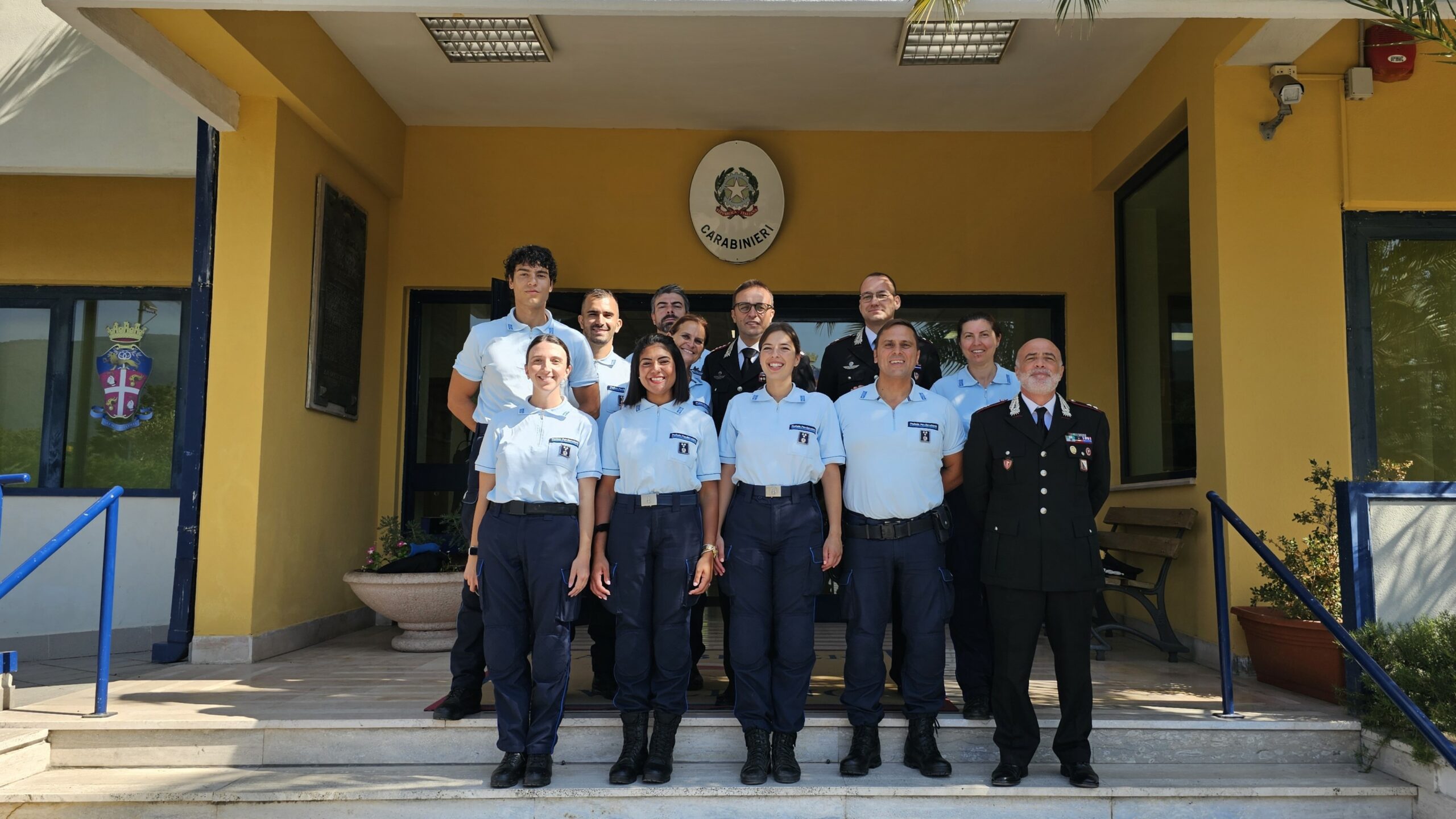 Stage formativo degli Allievi Commissari della Polizia Penitenziaria al Comando Provinciale dei Carabinieri