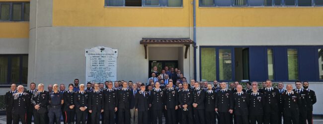 Il Comandante della Legione Carabinieri Campania, Generale di Divisione Canio Giuseppe La Gala, in visita ad Avellino