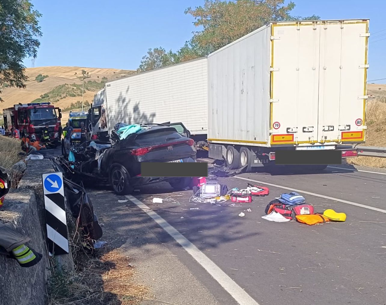 Incidente sulla SS90, a perdere la vita un 37enne proveniente da Foggia