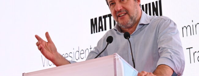 Salvini ad Apice attiva la talpa meccanica Futura. “Giornata storica, contemporaneamente in funzione anche altre due TBM”