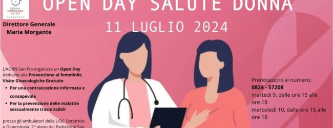 Al San Pio di Benevento l’Open day Salute Donna