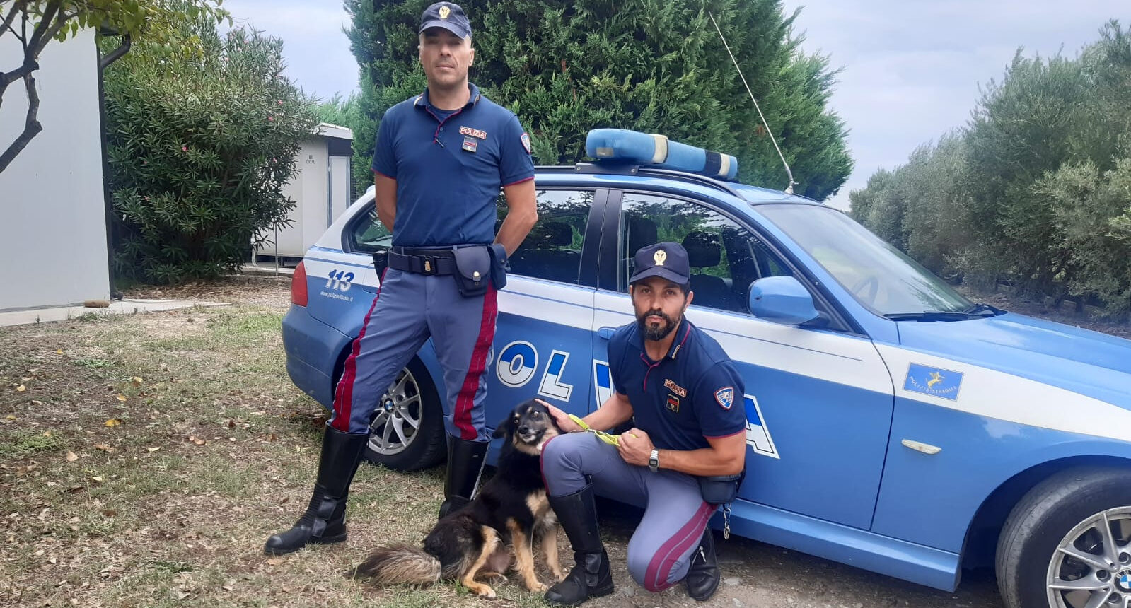 #senontiportononparto, la campagna della Polizia contro l’abbandono degli animali