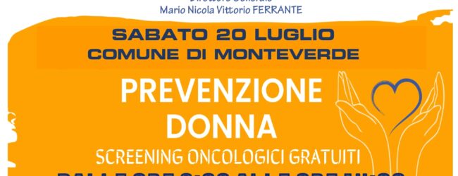 Screening oncologici, il Camper dell’Asl fa tappa a Monteverde e Chianche