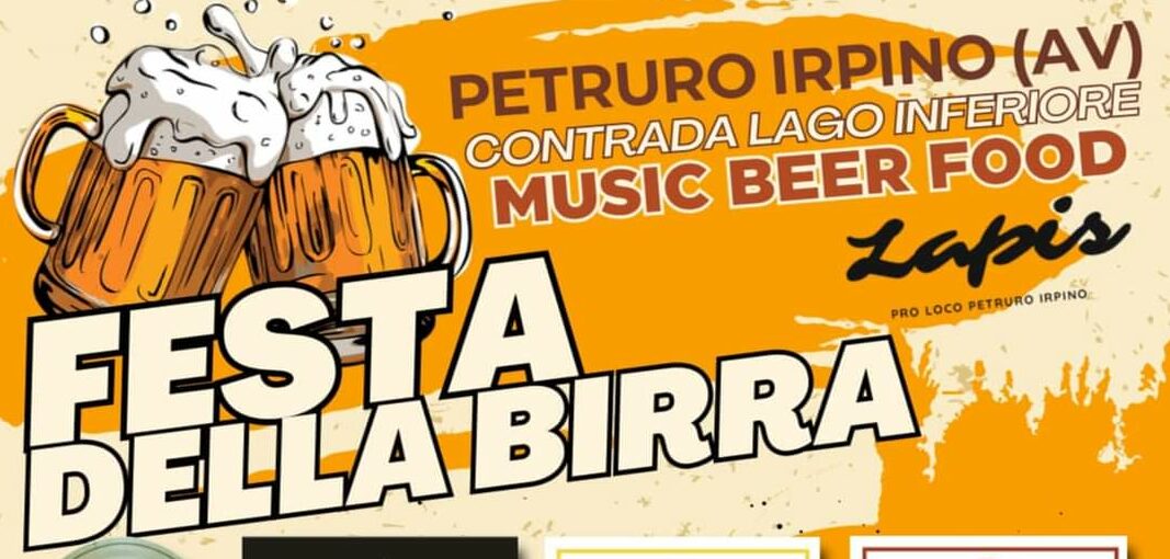 Petruro Irpino, il 27 e 28 luglio la prima edizione della Festa della Birra