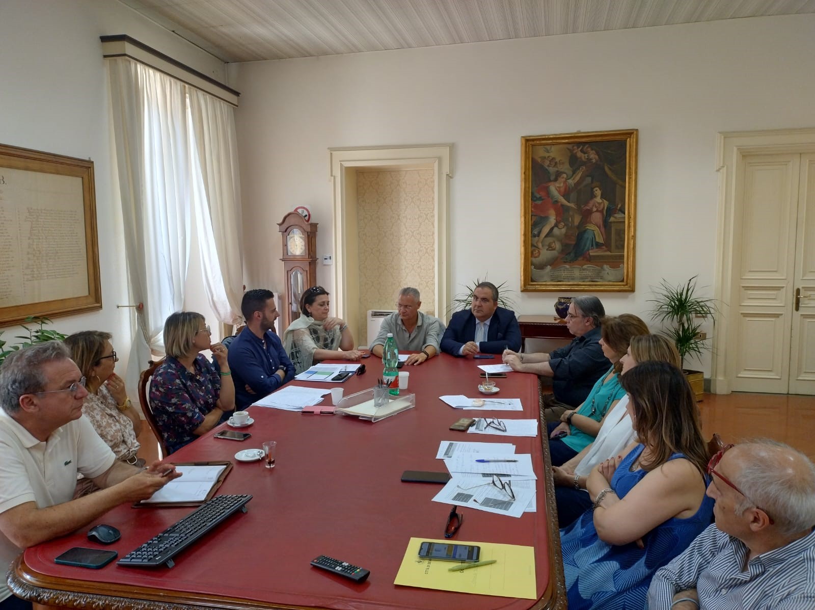 Benevento, monitoraggio degli interventi del PNRR: riunione della Cabina di regia