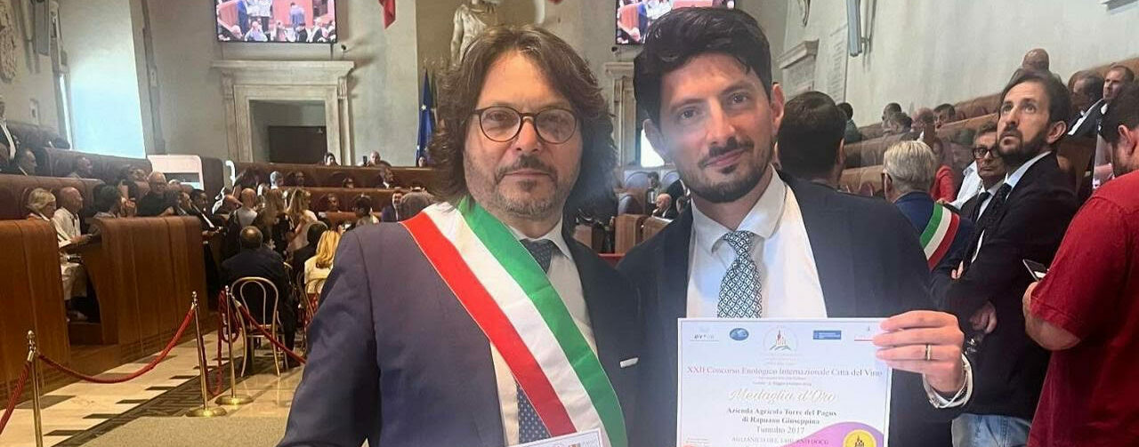 Il sindaco Coletta in Campidoglio per il concorso Enologico internazionale delle Città del Vino