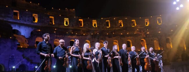 Standing ovation per l’Accademia di Santa Sofia all’Anfiteatro romano di El Jem -Tunisi