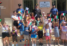 Torella dei Lombardi| I bambini del Centro Estivo in visita alla Stazione Carabinieri