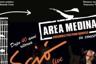 Omaggio a Pino Daniele: gli “Area Medina” questa sera in concerto al Teatro Romano