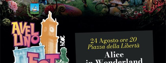 Avellino| Piazza Libertà come il Paese delle Meraviglie, tutto pronto per “Alice in Wonderland”