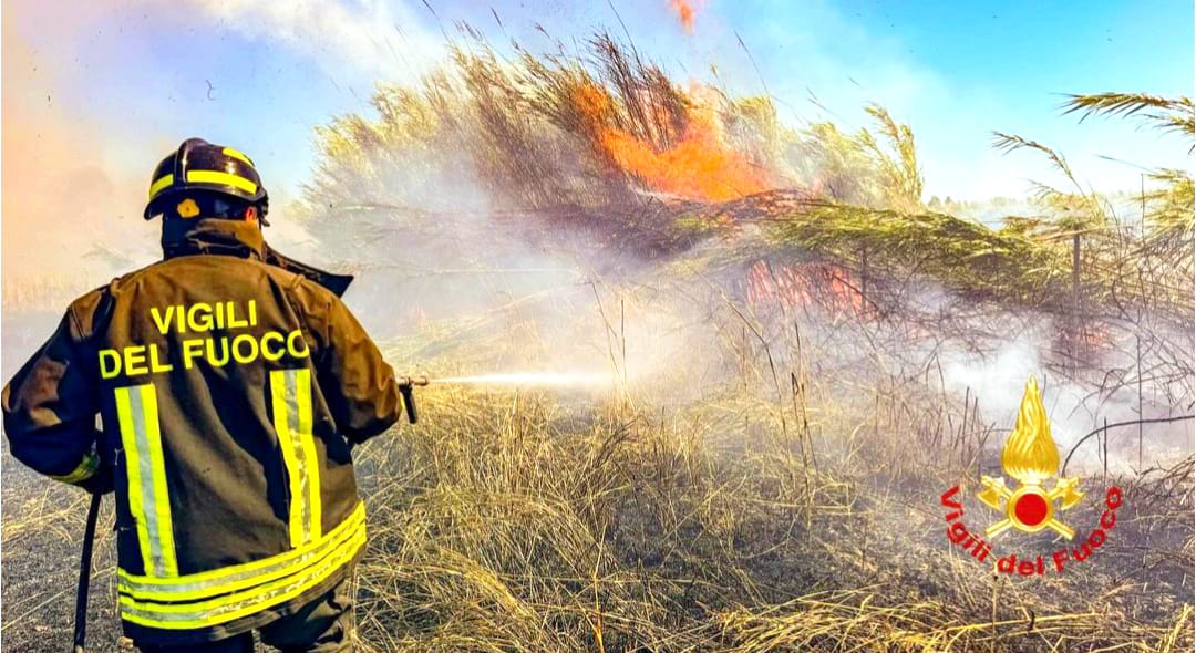 Incendi in Irpinia, decine di interventi: vigili del fuoco di nuovo a Montevergine