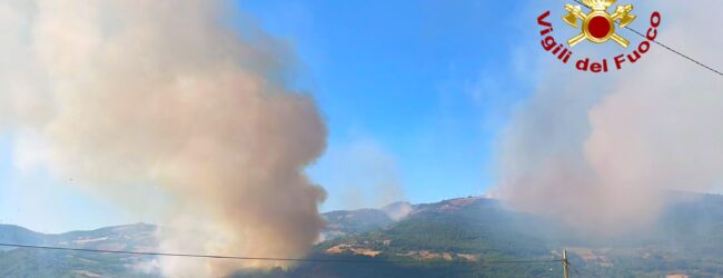 Incendi in Irpinia, oltre 30 interventi. A Montaguto bruciati 400 ettari di bosco