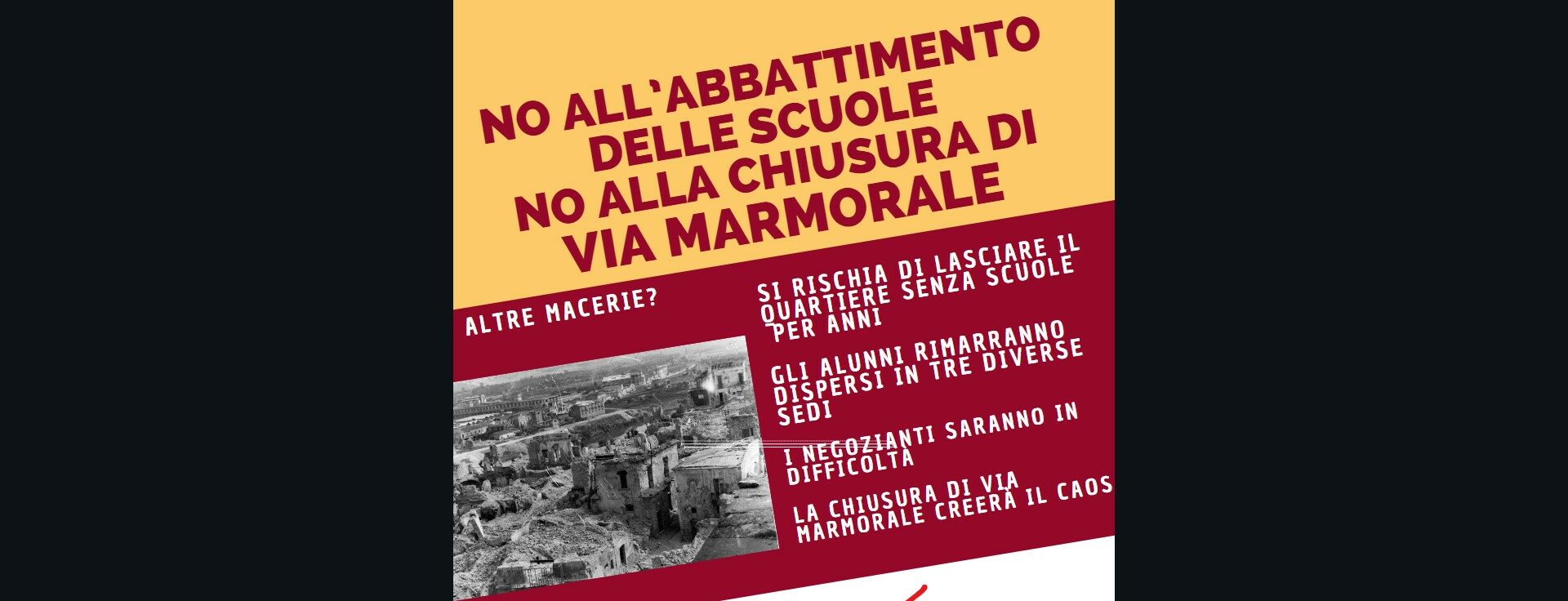 Vicenda scuola Torre, il Comitato: cosa ha contro le scuole questo Sindaco?