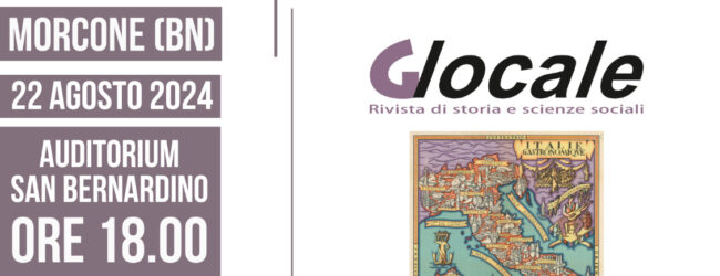 “Glocale”, a Morcone la presentazione della rivista interdisciplinare