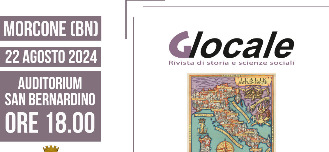 “Glocale”, a Morcone la presentazione della rivista interdisciplinare