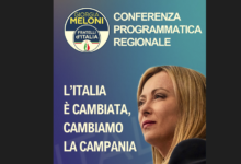 Fratelli D’Italia, Iannone: “il 13 e 14 Settembre la conferenza regionale programmatica ad Avellino”