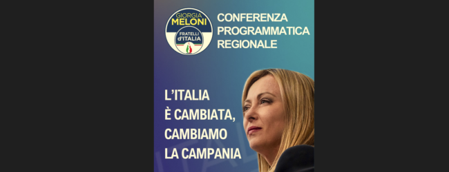 Fratelli D’Italia, Iannone: “il 13 e 14 Settembre la conferenza regionale programmatica ad Avellino”