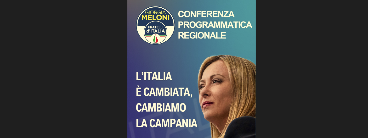 Fratelli D’Italia, Iannone: “il 13 e 14 Settembre la conferenza regionale programmatica ad Avellino”