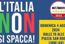 Domenica 4 agosto 2024 a Lioni raccolta firme contro l’Autonomia differenziata