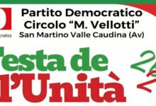 San Martino Valle Caudina:  il 21 e 22 Settembre la Festa de l’Unità organizzata dal circolo PD “Martino Vellotti”