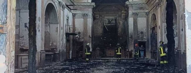 Incendio chiesa di San Ciriaco,la solidarietà del comune di San Giorgio del Sannio