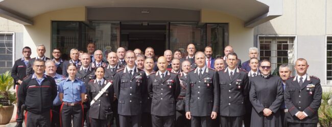 Benevento, visita del comandante interregionale carabinieri “Ogaden” al Comando provinciale