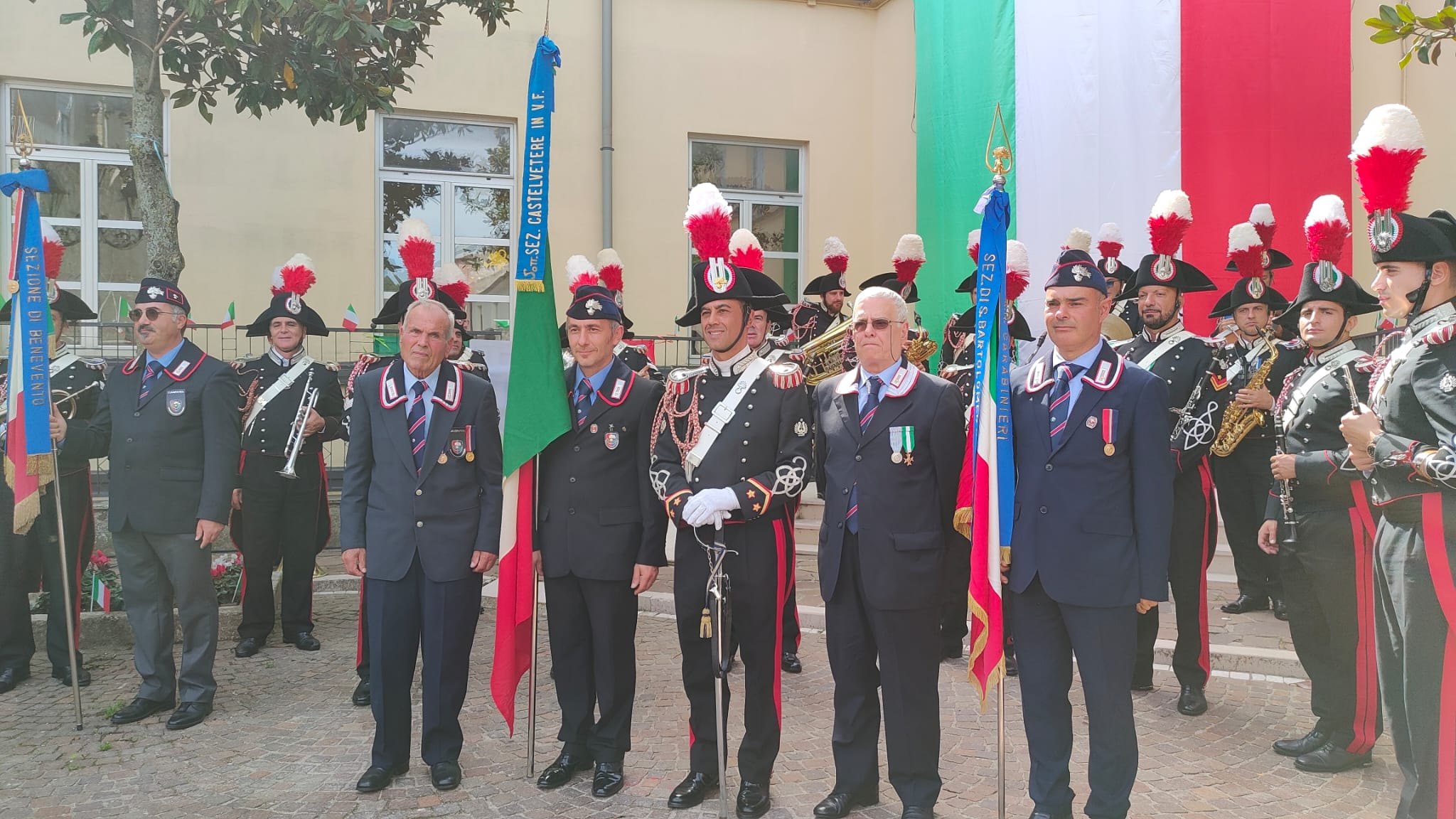 A Castelvetere in Val Fortore il 70esimo anniversario dell’Associazione Nazionale Carabinieri