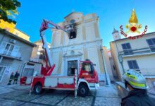 Torre le Nocelle| Completata la messa in sicurezza della Chiesa di San Ciriaco, grande lavoro dei vigili del fuoco