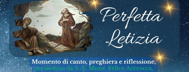 “Perfetta Letizia”: iniziativa per ricordare l’Ottavo Centenario delle Stimmate di San Francesco