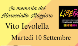 L’Associazione Libera di Benevento celebra con un doppio appuntamento la memoria di Vito Ievolella, vittima delle mafie