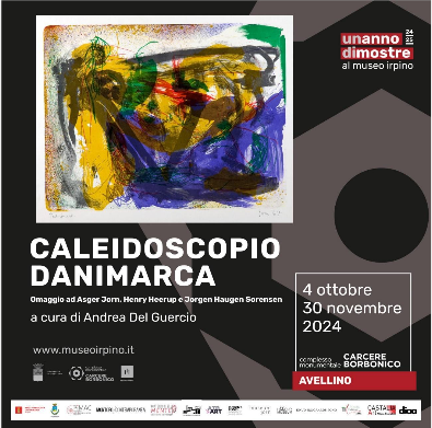 Avellino| Caleidoscopio Danimarca: al carcere borbonico l’omaggio a Asger Jorn, Henry Heerup, e Jorgen Haugen Sorensen