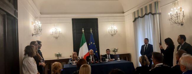 Avellino| G7, Piantedosi: soddisfatto dal piano per la sicurezza. E su una sua candidatura alla Regione: ringrazio ma è un impegno che non attiene alla mia storia istituzionale