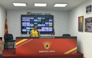 Benevento, Auteri: “La squadra sta crescendo, possiamo ancora migliorare”