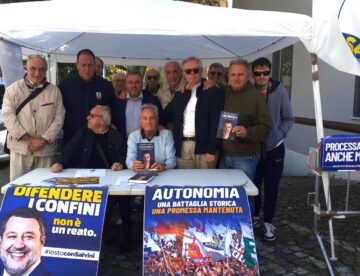 Lega, successo per gazebo a Calvi