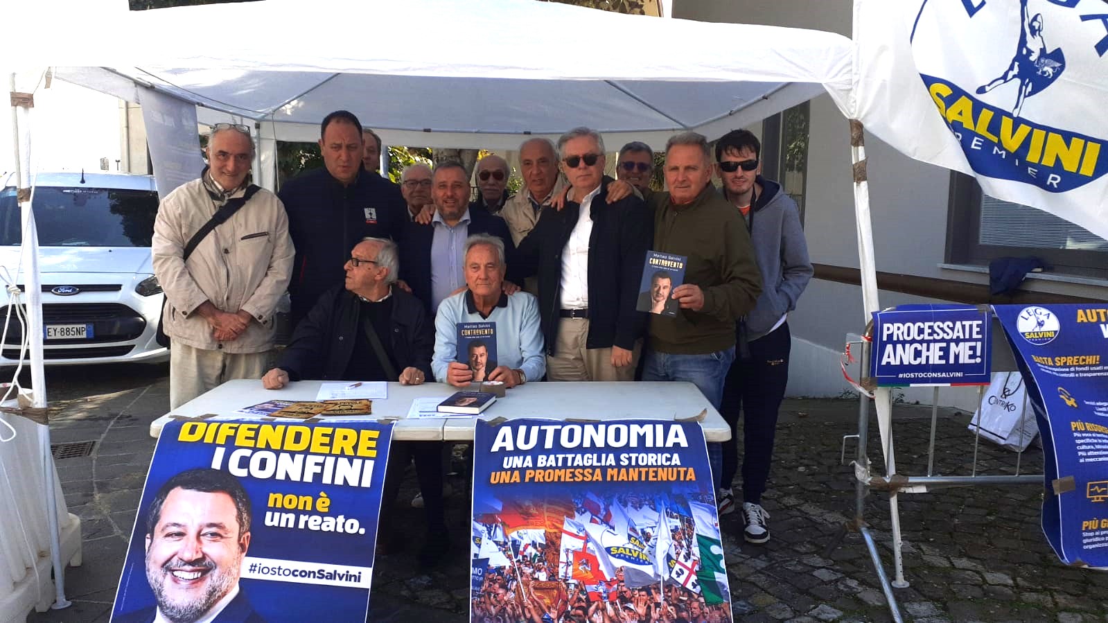 Lega, successo per gazebo a Calvi