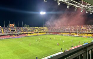 Benevento, domani seduta di allenamento a porte aperte