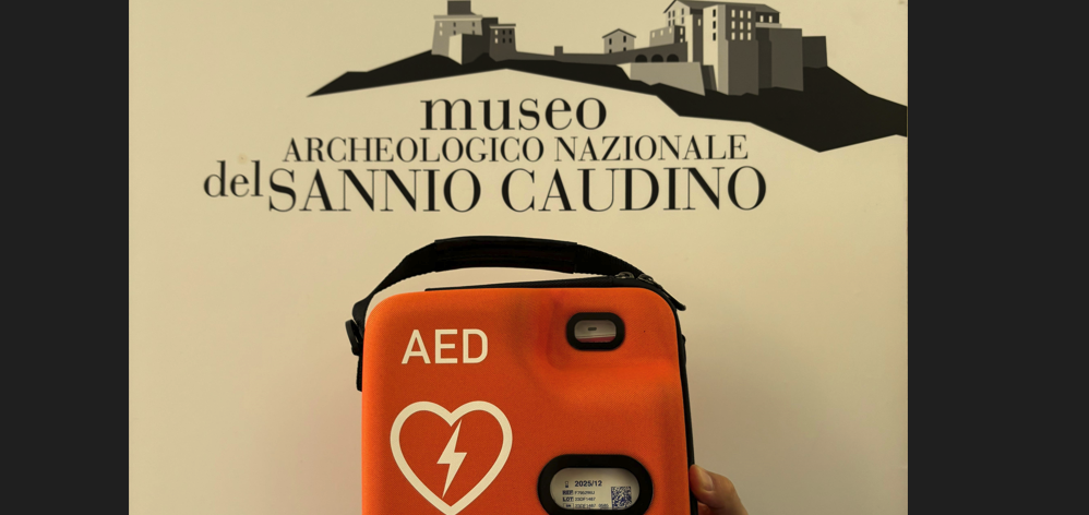 Un nuovo defibrillatore per il Museo Archeologico Nazionale del Sannio Caudino