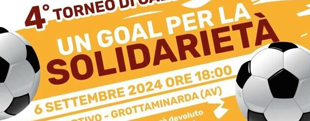 Un goal per la solidarietà: torneo di beneficenza a Grottaminarda