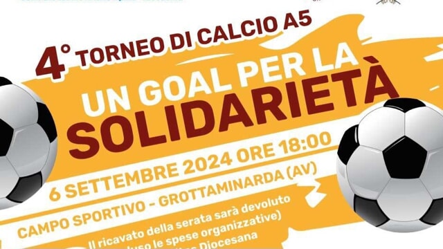 Un goal per la solidarietà: torneo di beneficenza a Grottaminarda