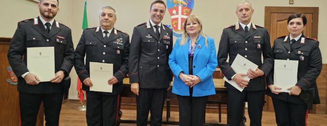 Avellino: visita del Prefetto Rossana Riflesso al Comando Provinciale dei Carabinieri