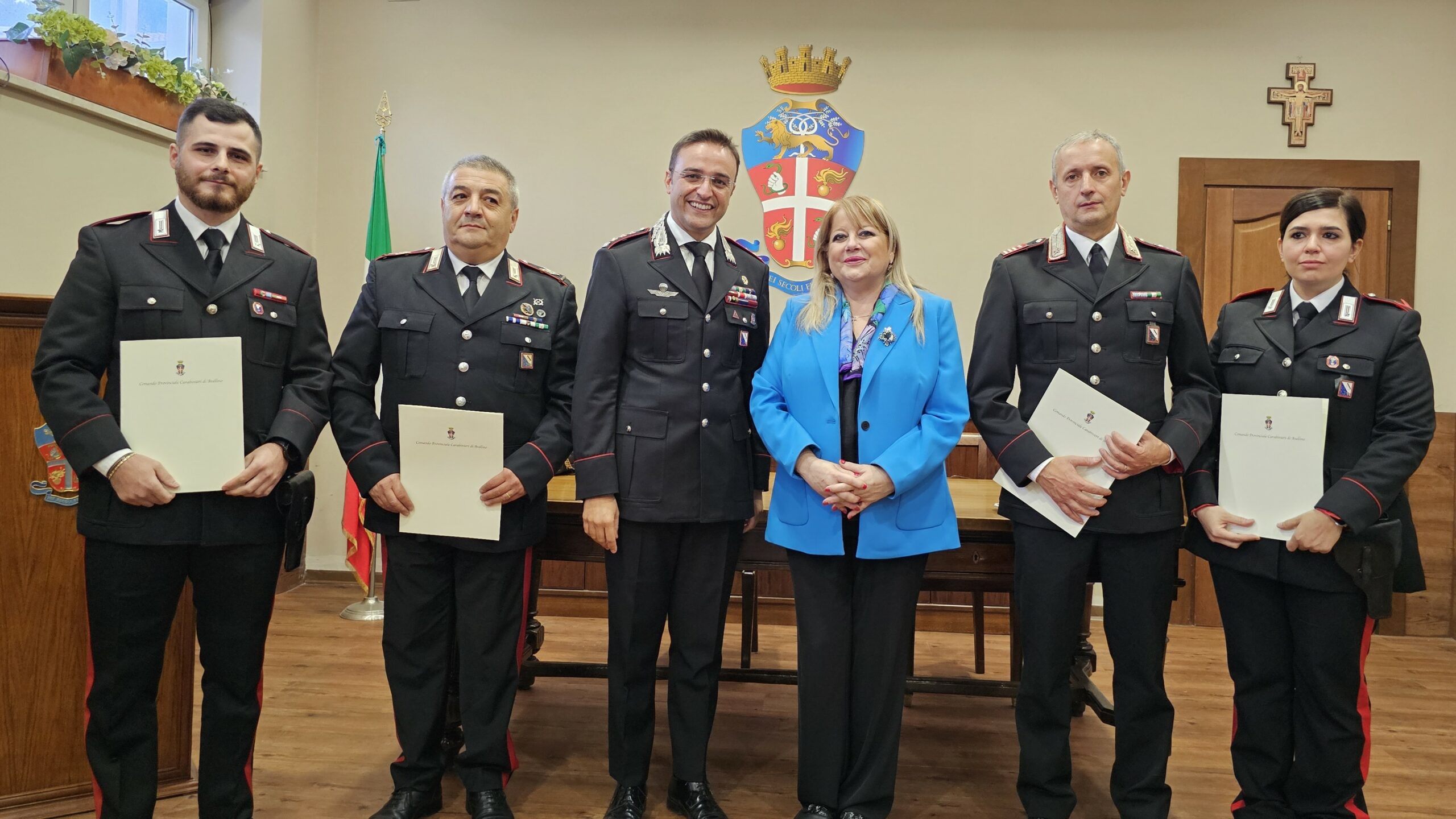 Avellino: visita del Prefetto Rossana Riflesso al Comando Provinciale dei Carabinieri